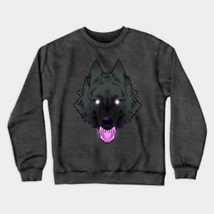 Purple Wolf Crewneck Sweatshirt